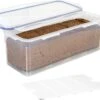 Lock&Lock Vershouddoos - Bewaardoos Met Deksel - Voor Ontbijtkoek Peperkoek En Cake - Cakedoos - 100% Luchtdicht - 2 Liter -Thuisopslag 1200x1035 1