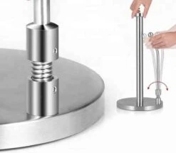 Keukenrolhouder Keuken Accessoires Keukenpapier Houder Zilver RVS -Thuisopslag 1200x1044 5