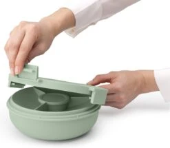 Brabantia Make & Take Salade Lunchbox - 1,3 L - Kunststof - Jade Green -Thuisopslag 1200x1045