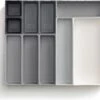 Joseph Joseph Modulaire 10-delige Ladebakjes Grijs Zwart Klikbaar - Grijs - Koppelbaar
