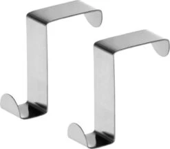 Minismus Deurhaak RVS Set - 4 Stuks Voor Ophangen Zonder Te Schroeven | Kapstok | Badkamer Haak | Keuken Haak| Roestvrijstaal | Kapstokken | Deurhaken | Ophanghaak | Deur Haken -Thuisopslag 1200x1047 6