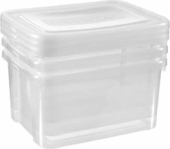 Curver Handy Opbergbox - 3x25L - 3 Stuks - Transparant -Thuisopslag 1200x1050 4