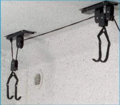 Buxibo - Fietstakel - Ophangsysteem - Fietslift Elektrische Fiets - Inclusief Bevestigingsset | 20 Kg Draagkracht -Thuisopslag 1200x1053