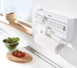 Leifheit Parat F2 Rollenhouder - Wit -Thuisopslag 1200x1057 1