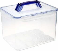 Lock&Lock Vershouddoos - Bewaardoos - Opbergdoos - Opbergbox Met Deksel - Met Handgreep - Luchtdicht - 10 Liter - Transparant -Thuisopslag 1200x1059 4