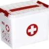 Sunware - Q-line EHBO Doos Met Inzet 9L Wit Rood - 30 X 20 X 22 Cm -Thuisopslag 1200x1061 2