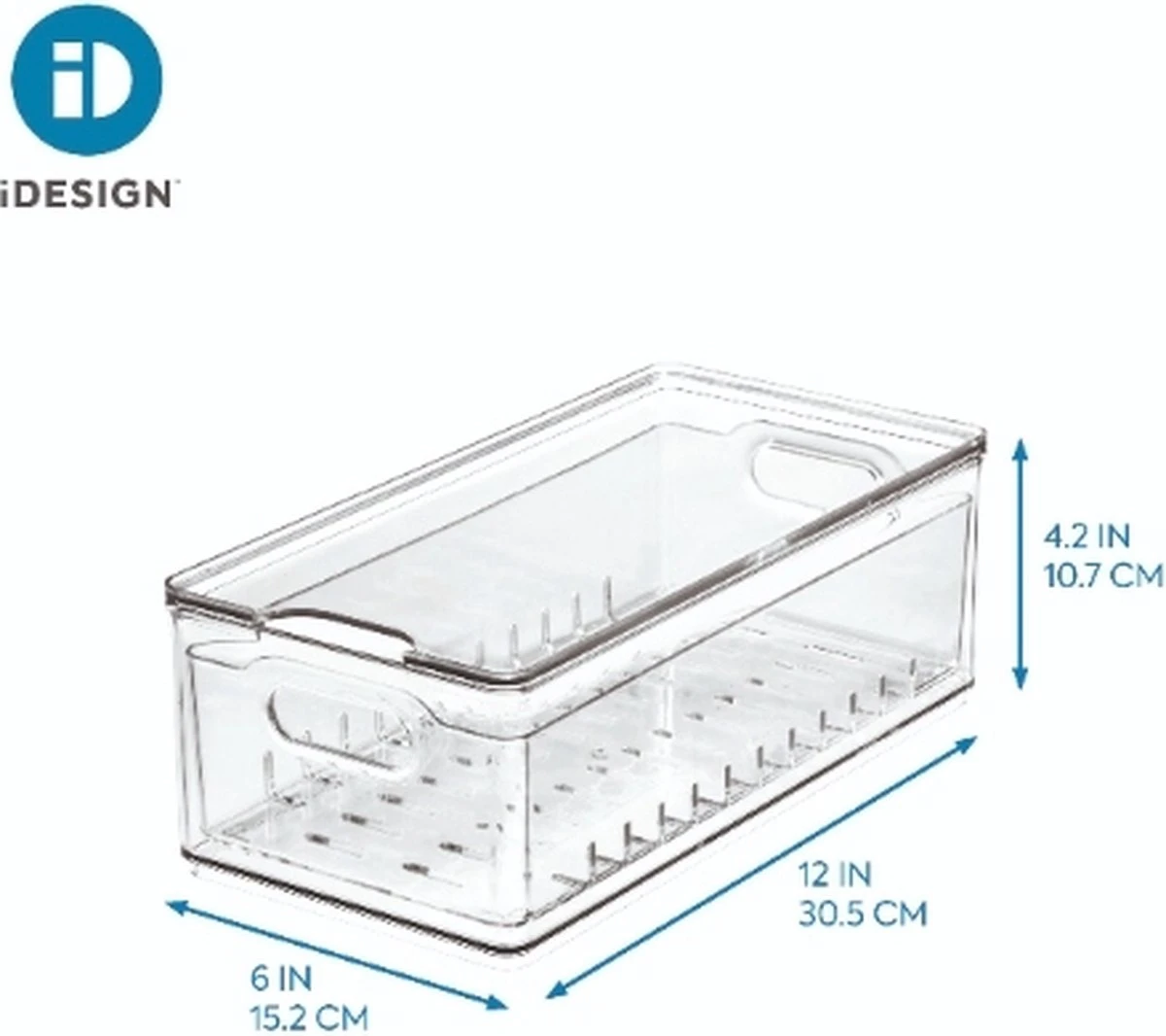 The Home Edit Koelkast Bak Voor Fruit Large - Large - Stapelbaar & Nestbaar 6 The Home Edit Koelkast Bak Voor Fruit Large - Large - Stapelbaar & Nestbaar - Afbeelding 4
