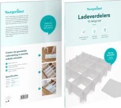 Yourganized Ladeverdeler - Lade Organizer - Set Van 12 - Voor Kleding/Keuken/Badkamer 17 Yourganized Ladeverdeler - Lade Organizer - Set Van 12 - Voor Kleding/Keuken/Badkamer -Thuisopslag 1200x1067 4