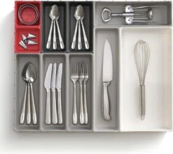 Joseph Joseph Modulaire 10-delige Ladebakjes Grijs Zwart Klikbaar - Grijs - Koppelbaar -Thuisopslag 1200x1074 4