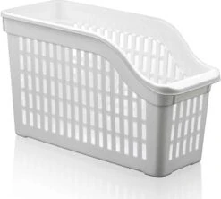 Merkloos 3X - Koelkast Oganizer - Koelkast Bakje - Organizer Kast - Opbergbakje - Smalle Model - Wit -Thuisopslag 1200x1078 1