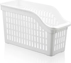 Merkloos 3X - Koelkast Oganizer - Koelkast Bakje - Organizer Kast - Opbergbakje - Smalle Model - Wit -Thuisopslag 1200x1078 2