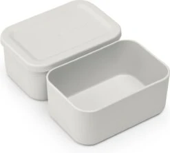 Brabantia Make & Take Bento Lunchbox Incl Bentobox - Large - Kunststof - Light Grey -Thuisopslag 1200x1080 2