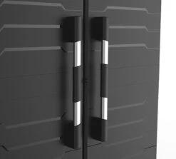 Keter XL Garage Hoge Kast - 3 Planken - 89x54x188 Cm - Zwart -Thuisopslag 1200x1081 4