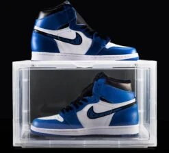 Merkloos Sneaker Box - Schoenenopberger - Stapelbaar - Transparant Sideways (met Deurtje En Magneetjes) -Thuisopslag 1200x1082 3