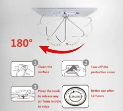 Merkloos Zelfklevende Ophanghaakjes 20 Pack Met Roestvrij Stalen Haakjes Voor Keuken - Badkamer - Boot - Camper - Caravan / Ophangsysteem Zonder Boren En Herbruikbaar. -Thuisopslag 1200x1084 1