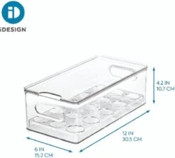 The Home Edit Eierbakje Koelkast - Transparant -Thuisopslag 1200x1084 4