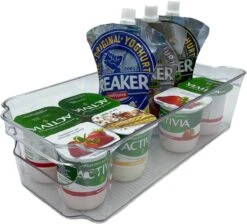 Koelkast Organizer (Set Van 4) - Small - Doorzichtig Keuken Bakjes - Keukenkastorganizers - Opbergbak / Bewaardoos / Opbergdoos / Lade / Schuiflade - Blikjes En Pakjes Houder - Fridge Organizer - Transparant Badkamer Opslag Bakje / Opbergen Bakjes 21 Koelkast Organizer (Set Van 4) - Small - Doorzichtig Keuken Bakjes - Keukenkastorganizers - Opbergbak / Bewaardoos / Opbergdoos / Lade / Schuiflade - Blikjes En Pakjes Houder - Fridge Organizer - Transparant Badkamer Opslag Bakje / Opbergen Bakjes -Thuisopslag 1200x1087 2