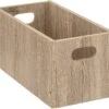 Opbergmand/kastmand 7 Liter Bruin/naturel Van Hout 31 X 15 X 15 Cm - Opbergboxen - Vakkenkast Manden -Thuisopslag 1200x1094 1