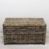 Opbergmand - Met Deksel - 75x40xH40 - Rotan - Riet - Grey -Thuisopslag 1200x1096 2