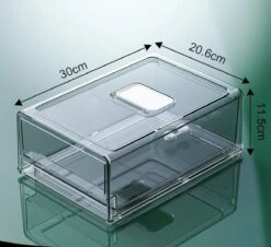 Without Lemon - Premium Koelkast Organizer - Met Deksel - Set Van 2 Groot En Klein - Voorraadbox - Opstapelbaar - Vershoudbox - Schuiflade - Extra Lades - Transparant 13 Without Lemon - Premium Koelkast Organizer - Met Deksel - Set Van 2 Groot En Klein - Voorraadbox - Opstapelbaar - Vershoudbox - Schuiflade - Extra Lades - Transparant -Thuisopslag 1200x1098 1