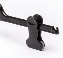 TopHangers [Set Van 10] De Mooiste Kunststof Knijperhangers! Stevige Zwarte Broekhangers / Rokhangers / Shawlhangers Met Mooi Uitgevoerde, Verschuifbare En Volledig Zwarte Knijpers Voorzien Van Een Zachte Rubberen Anti-slip Aan De Binnenzijde -Thuisopslag 1200x1104 4