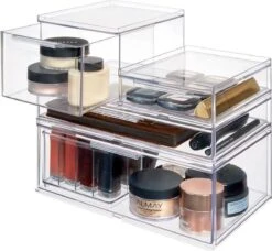 The Home Edit Opberglade Stapelbaar - Vanity - The Home Edit Opberglade - Stapelbaar & Uitschuifbaar -Thuisopslag 1200x1106 6