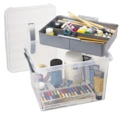 Sunware - Q-line Opbergbox Met Inzet 22L Transparant Metaal - 40 X 30 X 26 Cm 10 Sunware - Q-line Opbergbox Met Inzet 22L Transparant Metaal - 40 X 30 X 26 Cm -Thuisopslag 1200x1107 6