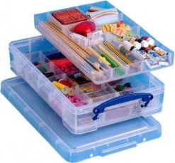 Really Useful Box Opbergdoos - Opbergbox Met Deksel 4 Liter - Inclusief Dividers - Transparant -Thuisopslag 1200x1113 7