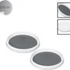 2x Draaiplateau - Draaischijf - Rond - Antislip - Roterende Schijf - 25 CM
