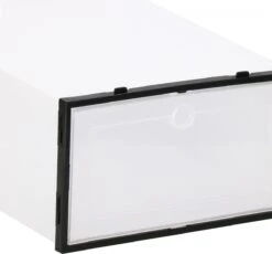 Springos Schoenenbox | Sneakerbox | Kunststof | Transparant | 1 Stuk | 33.5 X 23.5 X 13.5 CM -Thuisopslag 1200x1119 6