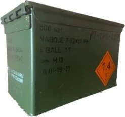 Munitiekist - Metaal - 30 X 15 X 19 Cm - Opbergkistje -Thuisopslag 1200x1126 6