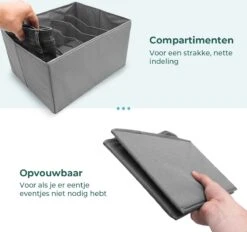 Yourganized Kleding Organizer - Kledingkast Organizer - Set Van 2 - Broeken Organizer - Jeans Organizer - T-shirt Organizer -Thuisopslag 1200x1127 3