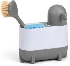 Noordling Gootsteen Organizer - Keuken Organizers - Aanrecht Organiser - Set 2-delig - Dark Grey