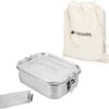 Navaris RVS Broodtrommel Met Verdeler - Meal Prep Bakje - Vershouddoos - Lunchbox - 17 X 13 X 6 Cm - Inhoud 0,8 Liter - Vaatwasbestendig 1 Navaris RVS Broodtrommel Met Verdeler - Meal Prep Bakje - Vershouddoos - Lunchbox - 17 X 13 X 6 Cm - Inhoud 0,8 Liter - Vaatwasbestendig -Thuisopslag 1200x1133