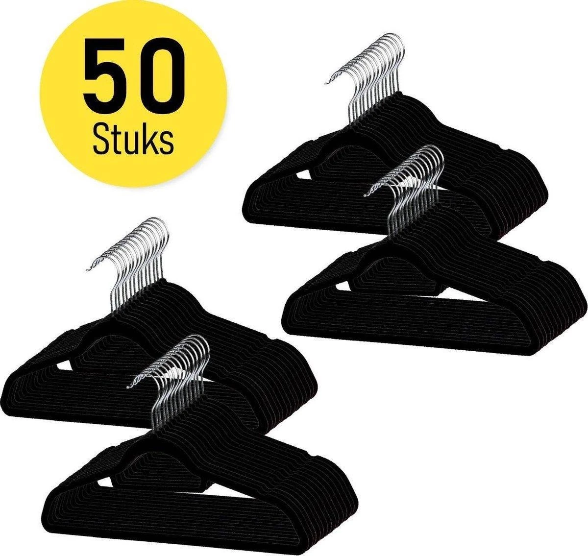 Merkloos Antislip Kledinghangers 50 Stuks – Broeklat – Kleerhangers – Zwart 3 Merkloos Antislip Kledinghangers 50 Stuks – Broeklat – Kleerhangers – Zwart