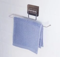 Keukenrolhouder - Keukenrolhouder Hangend - Keukenpapier Houder - Zelfklevend - RVS - Zilver – Handdoekhouder -Thuisopslag 1200x1141 10