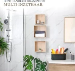 MIRI Opbergmand Met Deksel – Opbergbox – Opbergdoos – Kast Organizer – Wasmand – Sorteerdoos – Opberger – Opvouwbaar – 16L – Bamboe – Badkamer/woonkamer/kinderkamer -Thuisopslag 1200x1141 6