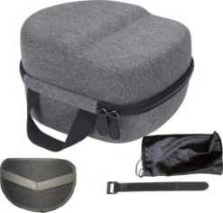 Merkloos Case Geschikt Voor Oculus Quest 2 GRIJS - Vr Bril CASE Geschikt Voor PS4 - PC - Xbox - Sony Accessoires