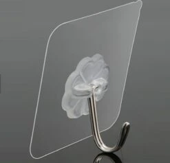 Livono Zelfklevende Ophanghaken- 8 Stuks Zelfklevende Transparant Haakjes - Haken - Badkamer Accessoires - Hanger - Handdoek Haakjes - Zelfklevend - Ophangsysteem - Keuken - Haakjes Ophang -Thuisopslag 1200x1153 21