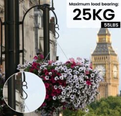 Merkloos S-Haak Asymmetrisch Groot Zwart Set Hangers Kapstok Keuken Garage Kantoor -Thuisopslag 1200x1155 8