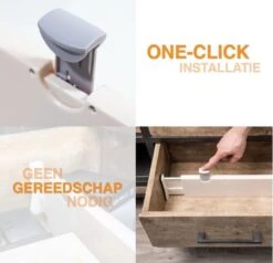 Merkloos Verstelbare Ladeverdeler Voor Keuken / Slaapkamer / Kantoor – Organizer Set Van 3 Stuks - Uitschuifbaar Van Minimaal 37,5 Tot Maximaal 53,5 Cm -Thuisopslag 1200x1158 2