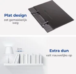 Soothe 7-Traps Verstelbare Boekenstandaard – Kookboekstandaard – Boekenhouder – Tablethouder – Documentenhouder – Zwart Metaal 12 Soothe 7-Traps Verstelbare Boekenstandaard – Kookboekstandaard – Boekenhouder – Tablethouder – Documentenhouder – Zwart Metaal -Thuisopslag 1200x1164 10