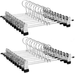 LG Life’s Green® - Broekhangers - 20 Stuks - Broekhanger Met Knijpers - Kleerhangers