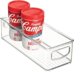 IDesign Opbergbakje L (20,5 X 40,5 X 12,5 Cm) - Opbergbakje L - Stapelbaar -Thuisopslag 1200x1166 4