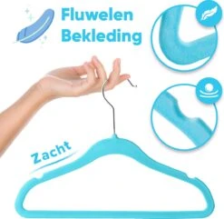 ACAZA 20 Stuks Kinder Kledinghangers Met Fluwelen Bekleding - Kapstokken Voor Peuters Of Kleuters - Blauw 9 ACAZA 20 Stuks Kinder Kledinghangers Met Fluwelen Bekleding - Kapstokken Voor Peuters Of Kleuters - Blauw -Thuisopslag 1200x1169 6