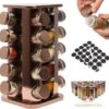 Pazzo Goods - Kruidenrek Staand - Kruidenrek Met Potjes - Rose Goud - RVS - Kruidenrek Draaibaar - 20 Kruidenpotjes - Inclusief Stickers & Stift - Kruiden Carrousel 2 Pazzo Goods - Kruidenrek Staand - Kruidenrek Met Potjes - Rose Goud - RVS - Kruidenrek Draaibaar - 20 Kruidenpotjes - Inclusief Stickers & Stift - Kruiden Carrousel -Thuisopslag 1200x1170