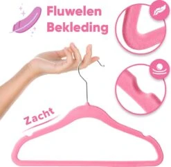 ACAZA 20 Stuks Kinder Kledinghangers Met Fluwelen Bekleding - Kledinghangers Voor Kindjes Of Babies - Roze 10 ACAZA 20 Stuks Kinder Kledinghangers Met Fluwelen Bekleding - Kledinghangers Voor Kindjes Of Babies - Roze -Thuisopslag 1200x1170 12