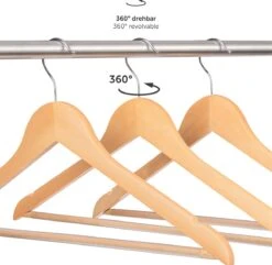 Blumtal - Set Van 10 Kledinghangers - Hoogwaardige Kleerhangers Hout - Antislip - Met Inkepingen - Naturel 12 Blumtal - Set Van 10 Kledinghangers - Hoogwaardige Kleerhangers Hout - Antislip - Met Inkepingen - Naturel -Thuisopslag 1200x1172 7