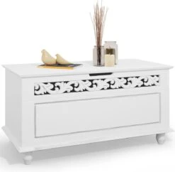 Casaria Opbergkist – Met Afsluitbare Deksel - 80x40x48 Cm Wit 20 Casaria Opbergkist – Met Afsluitbare Deksel - 80x40x48 Cm Wit -Thuisopslag 1200x1177 4