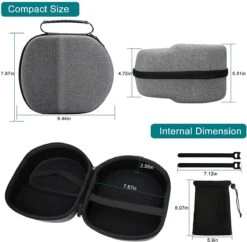 Merkloos Case Geschikt Voor Oculus Quest 2 GRIJS - Vr Bril CASE Geschikt Voor PS4 - PC - Xbox - Sony Accessoires 13 Merkloos Case Geschikt Voor Oculus Quest 2 GRIJS - Vr Bril CASE Geschikt Voor PS4 - PC - Xbox - Sony Accessoires -Thuisopslag 1200x1177 7